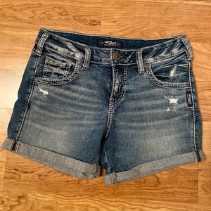 Silver Jeans SAM Boyfriend Shorts